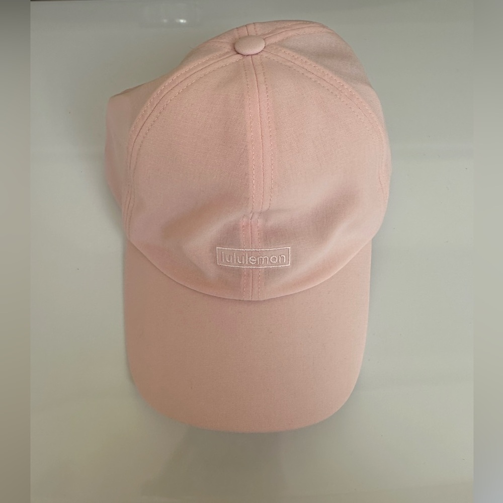 Lululemon Light Pink Baller Hat Soft